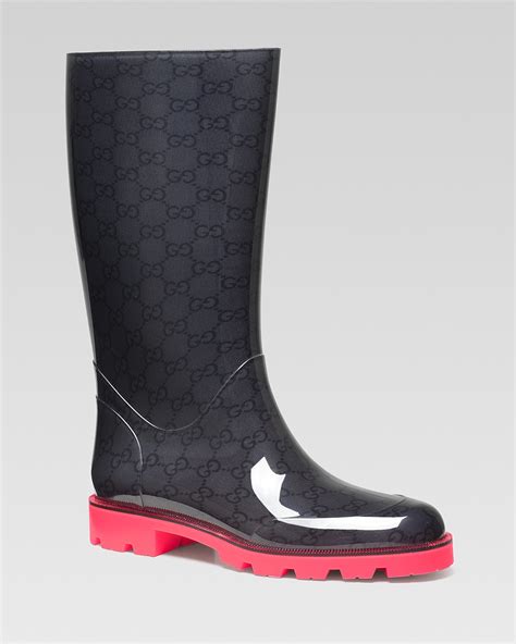 replica gucci rain boots|gucci thigh high boots sale.